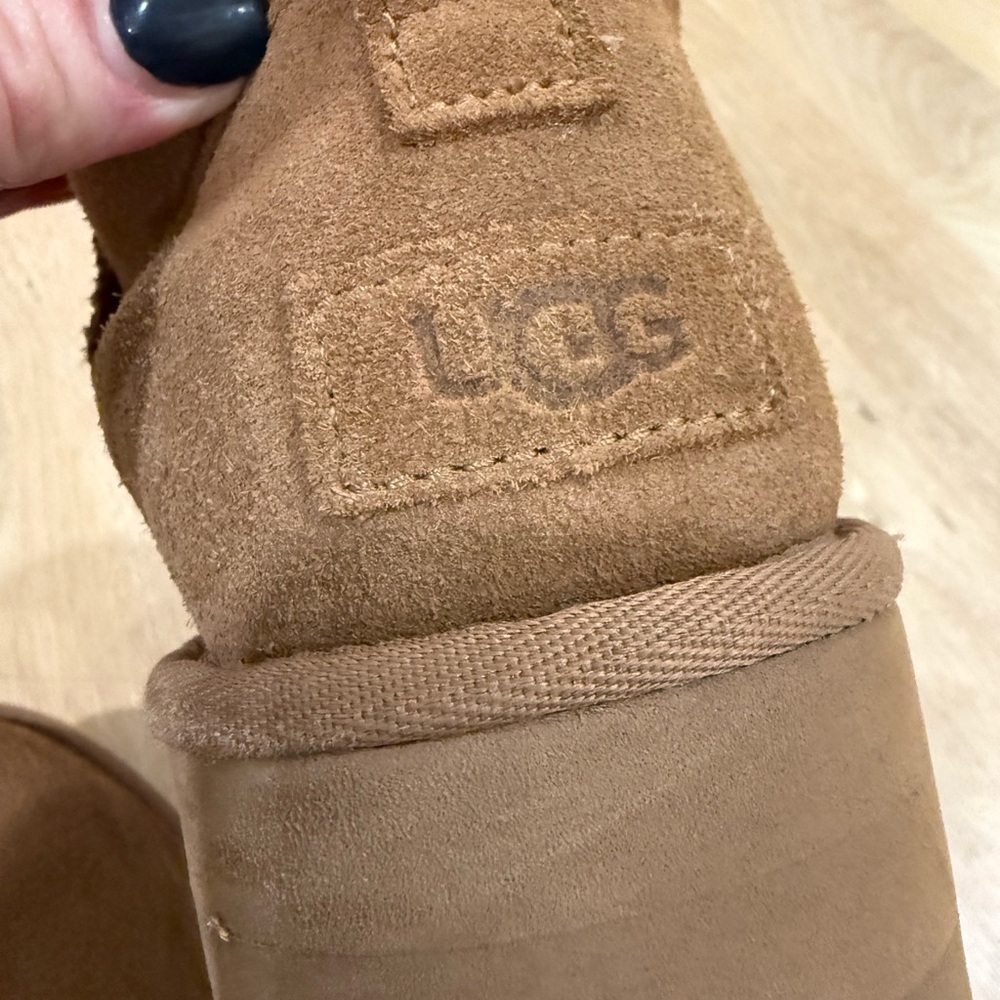 UGG Women's Tan chestnut Ulta mini Platform Boots - Picture 11 of 16